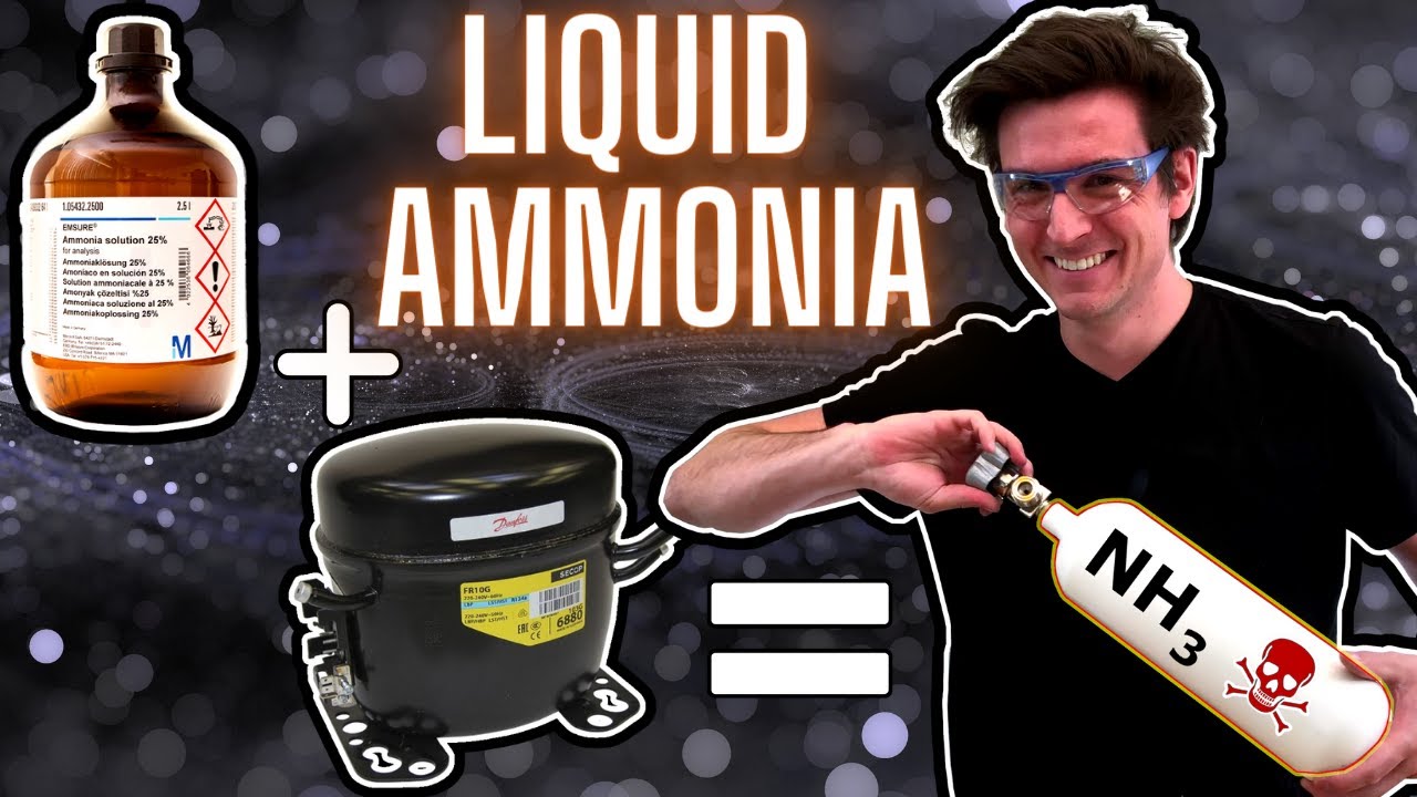 Liquefying a Toxic Gas with a Refrigeration Compressor