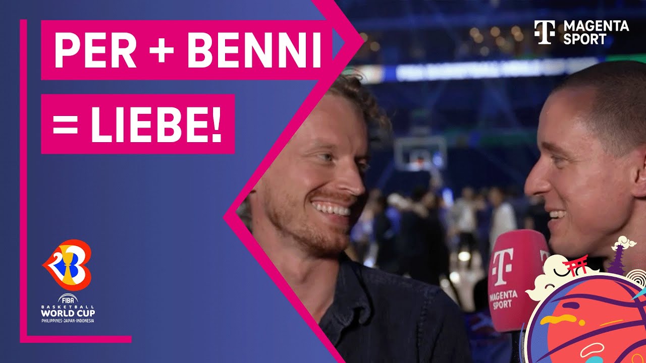 Per Günther und Benni Zander | FIBA Basketball-WM 2023 | MAGENTA SPORT