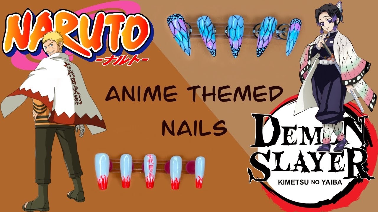 Anime Themed Nails