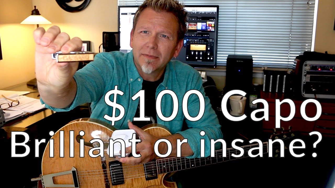 OUTRAGEOUSLY EXPENSIVE GUITAR CAPO - Thalia Capo Demo/Review - Brilliant or insane?