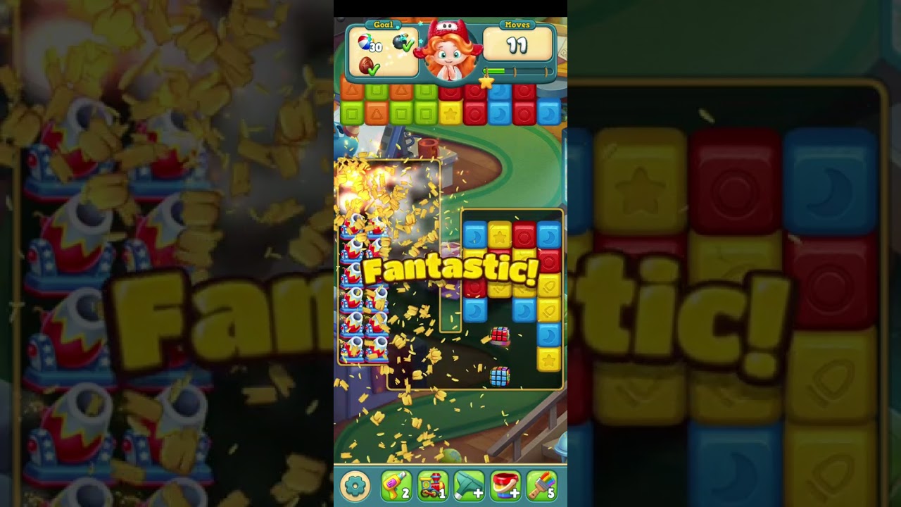 TOY BLAST LEVEL 7550 ~ No boosters