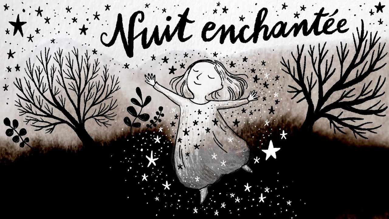 Nuit enchant&eacute;e (illustration, animation, musique, etc.)