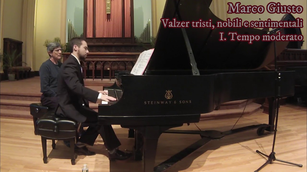 Giusto: Valzer I. Tempo moderato