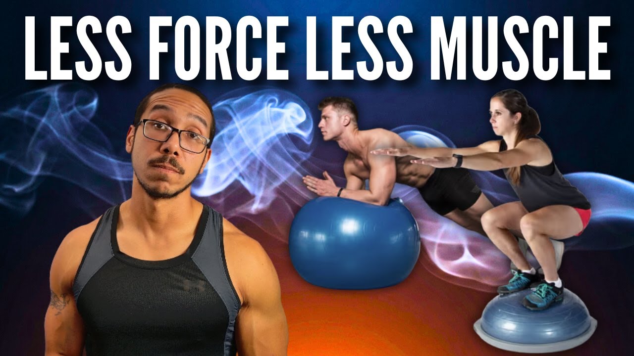 BOSU Balls Don't Do What You Think They Do