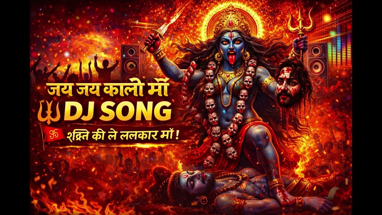 🔥 जय जय काली माँ DJ Song | Mahakali Bhajan | Kali Mata DJ | Shakti Bhajan 2025