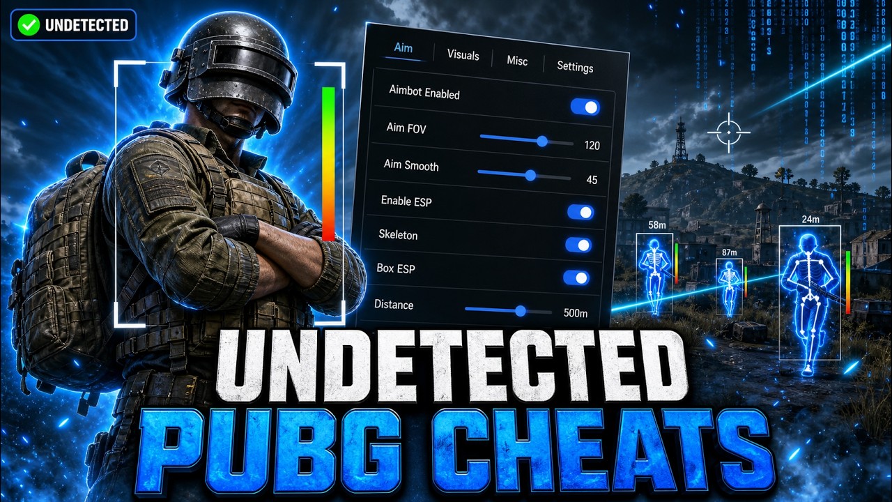 [NEW] PUBG Cheat 2026 - Free PUBG Aimbot APK Download | ESP & Wallhack