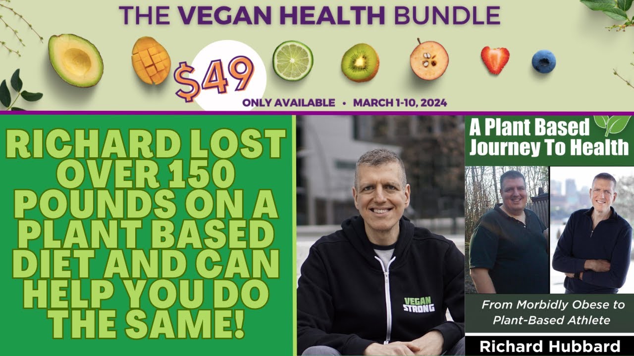 RICHARD LOST OVER 150 POUNDS ON A PLANT BASED DIET AND CAN HELP YOU DO THE SAME!