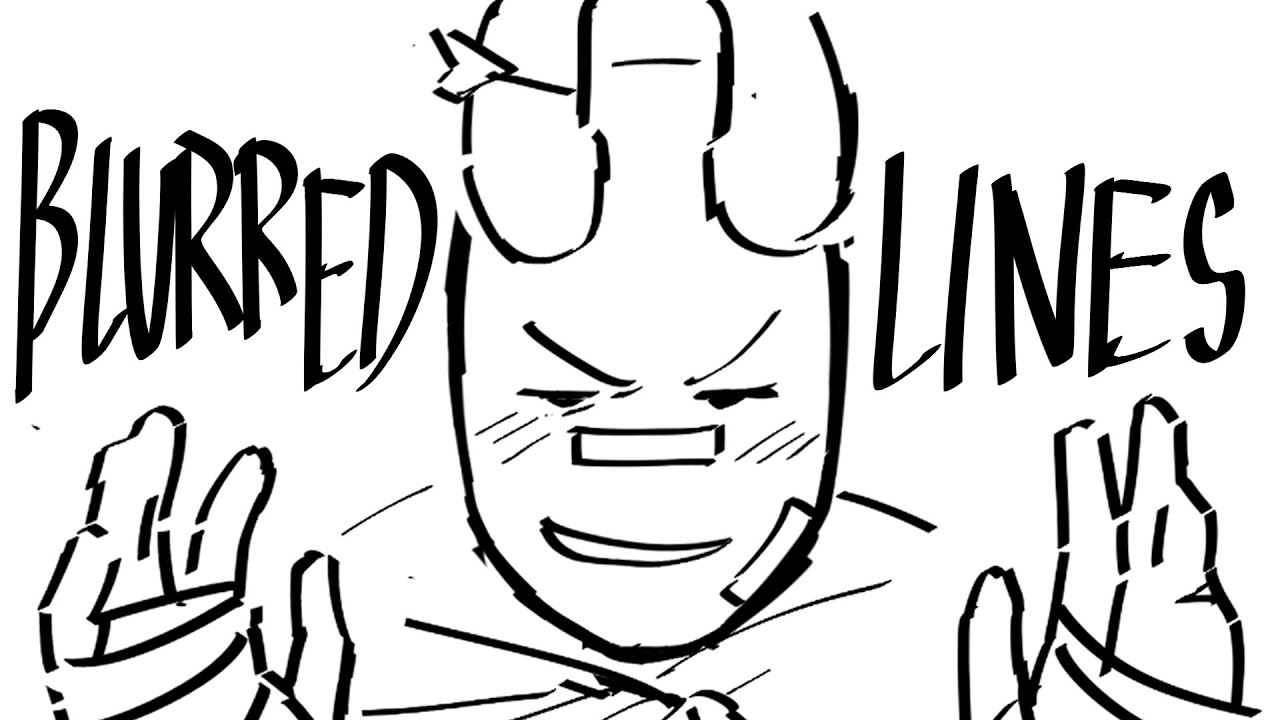 blurred lines animation meme || coilpunk