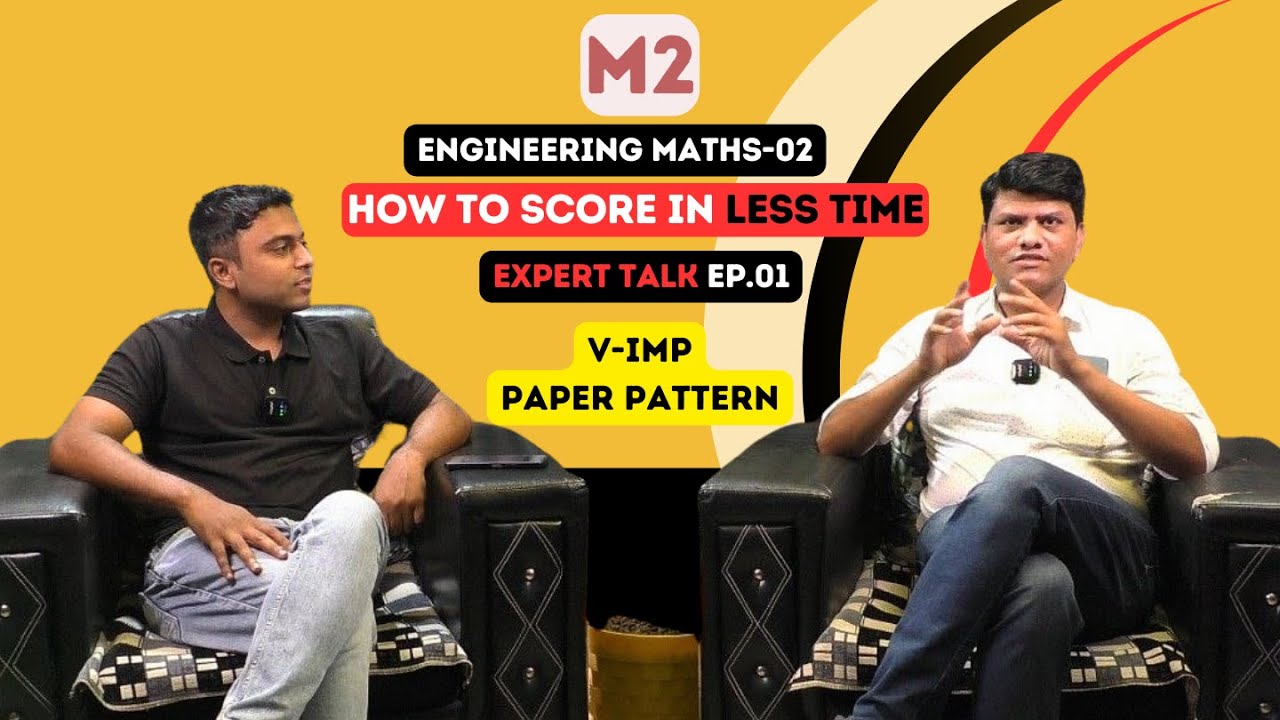 Engineering Former Teachers Advice For M2 Subject | Podcast EP.01 | #sppuexam #engineering #talkshow