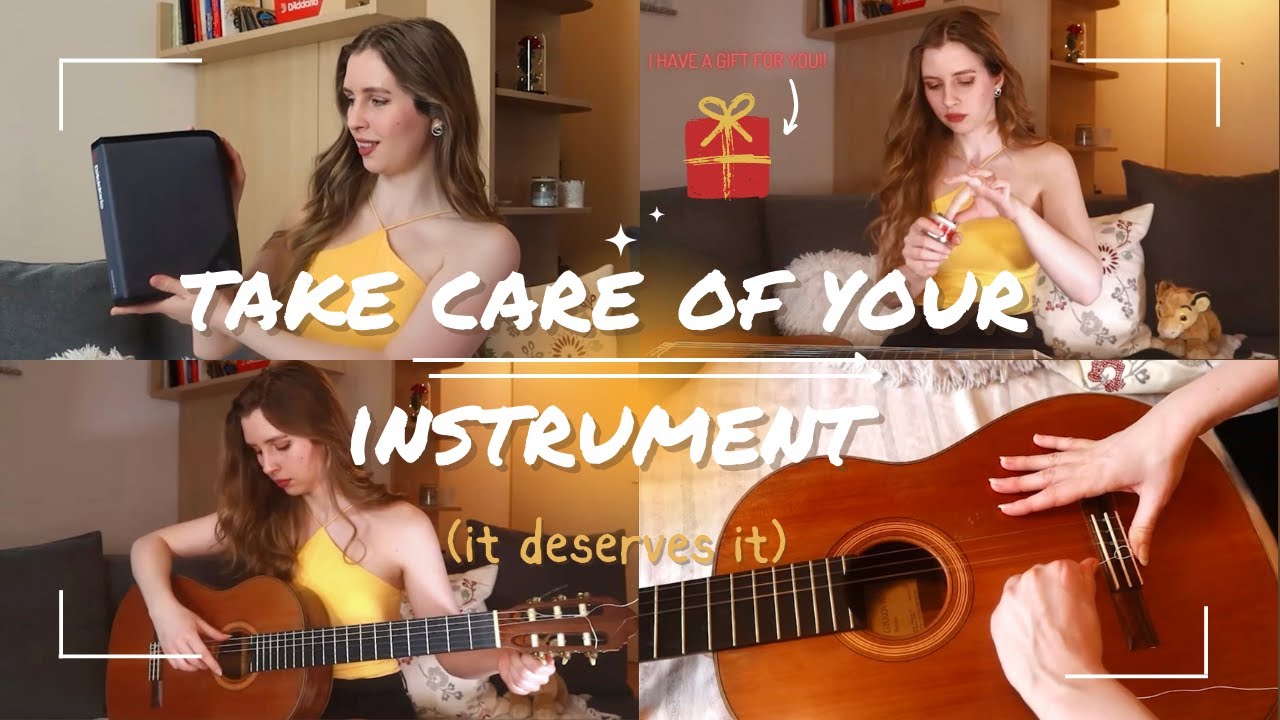 How To Change Your Classical Guitar Strings and Clean Your Instrument #WorldStringChangeDay
