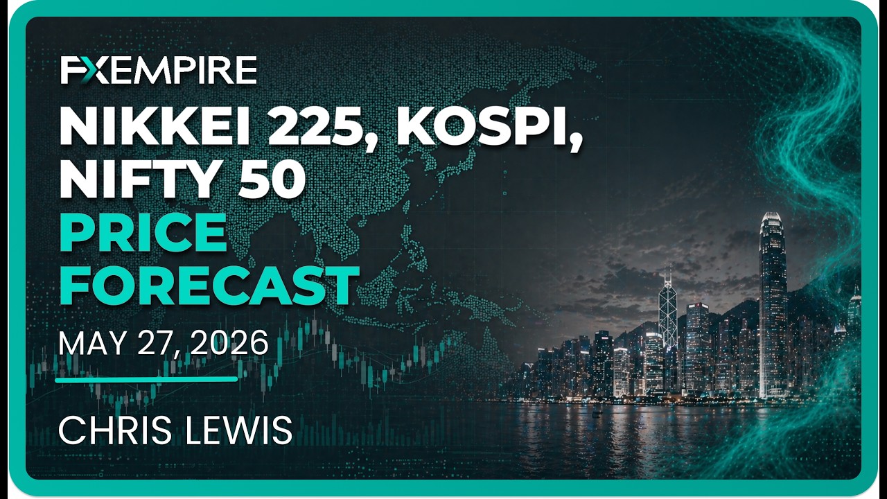Прогноз цен и технический анализ Nikkei, Kospi и Nifty 50 (27 мая): азиатские индексы выглядят не...