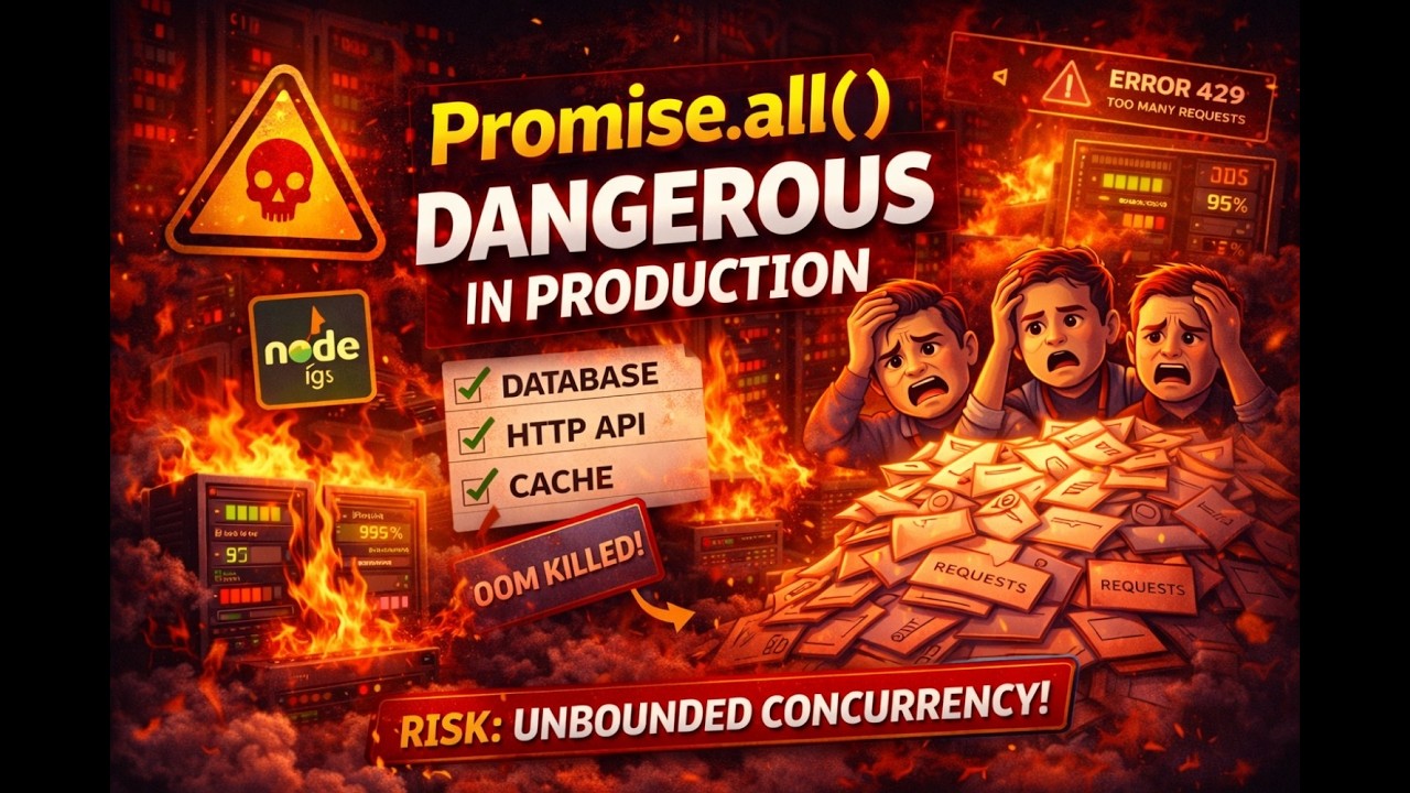 The Promise.all Trap. Promise.all() Can Crash Your System (Here’s How)