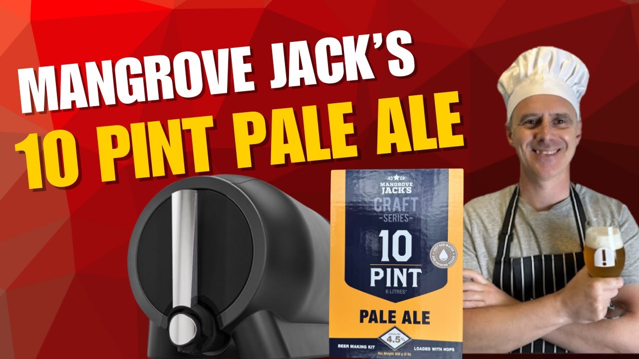 Mangrove Jack’s 10 Pint Pale Ale Kit | Brew Guide & Taste Test in the Pinter 3 🍺