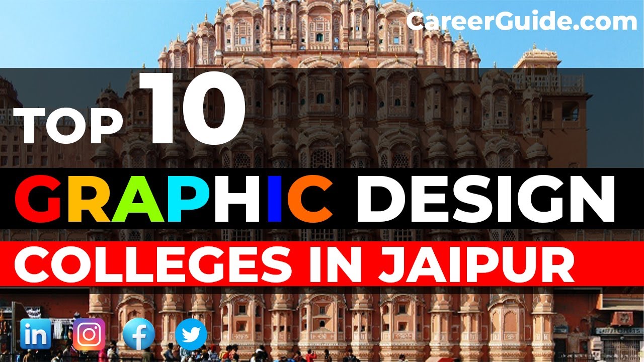 TOP 10 GRAPHICS DESIGN COLLEGE IN JAIPUR | COLLEGE REVIEW | COLLEGE VLOG | 2022 | CareerGuide.com