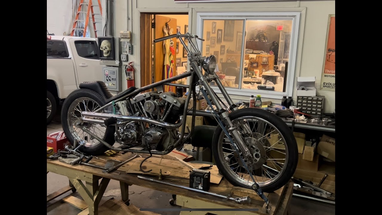 BUILDING A SHOVELHEAD CHOPPER!!!