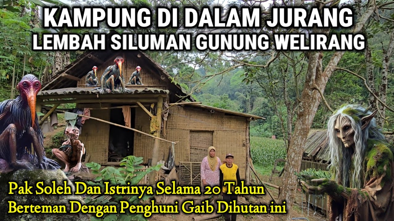 Ngeri !! Satu Keluarga Selama 20 Tahun Tinggal Dikampung Dalam Jurang Lembah Siluman Gunung Welirang