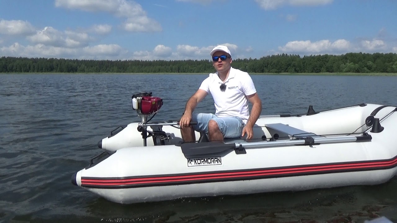 Silnik zaburtowy Falcon GX35 outboard motor czerosuw