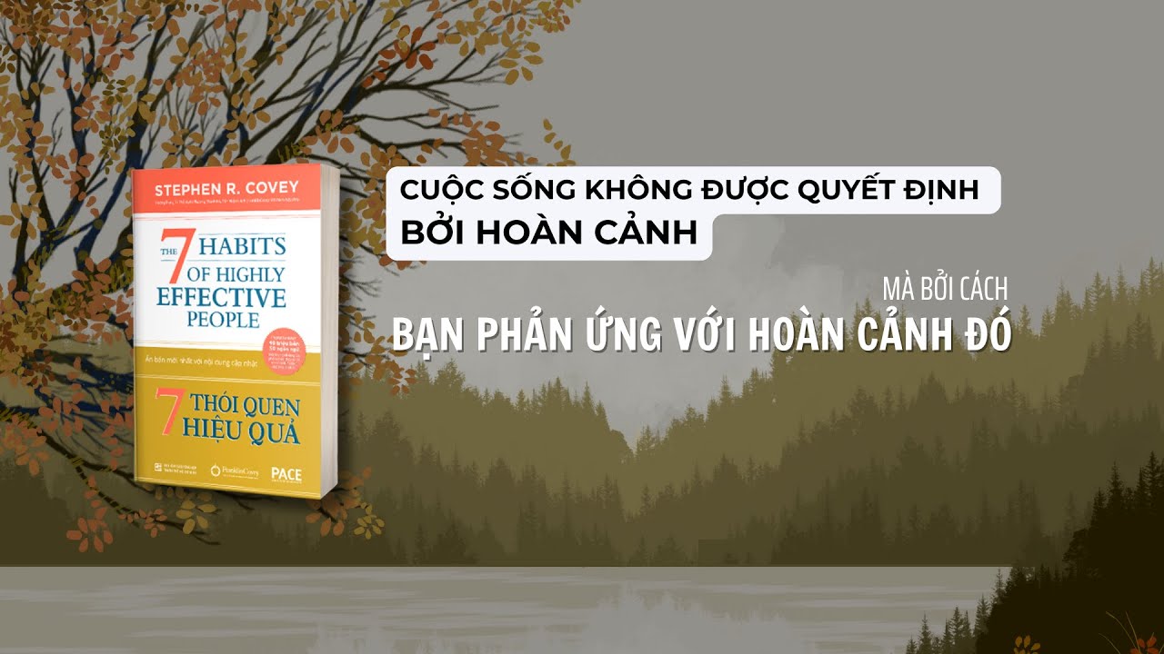 Cuộc sống của bạn không được quyết định bởi hoàn cảnh mà bởi cách bạn phản ứng với hoàn cảnh đó