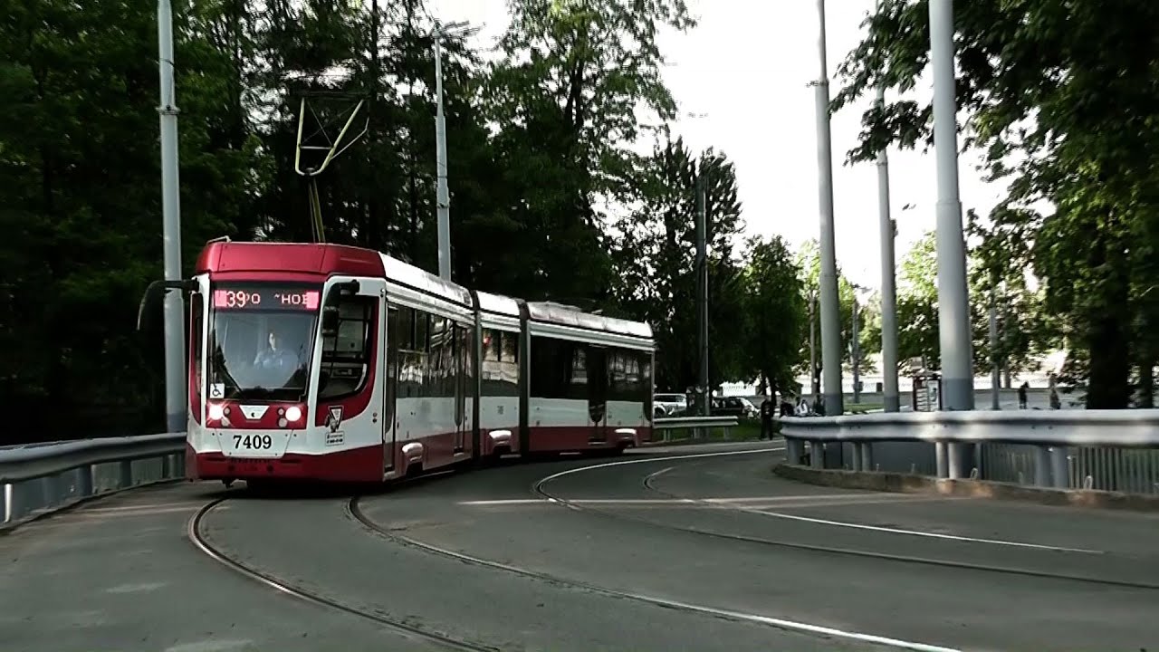 Трамвай КТМ31-7409 / The tram KTM31-7409