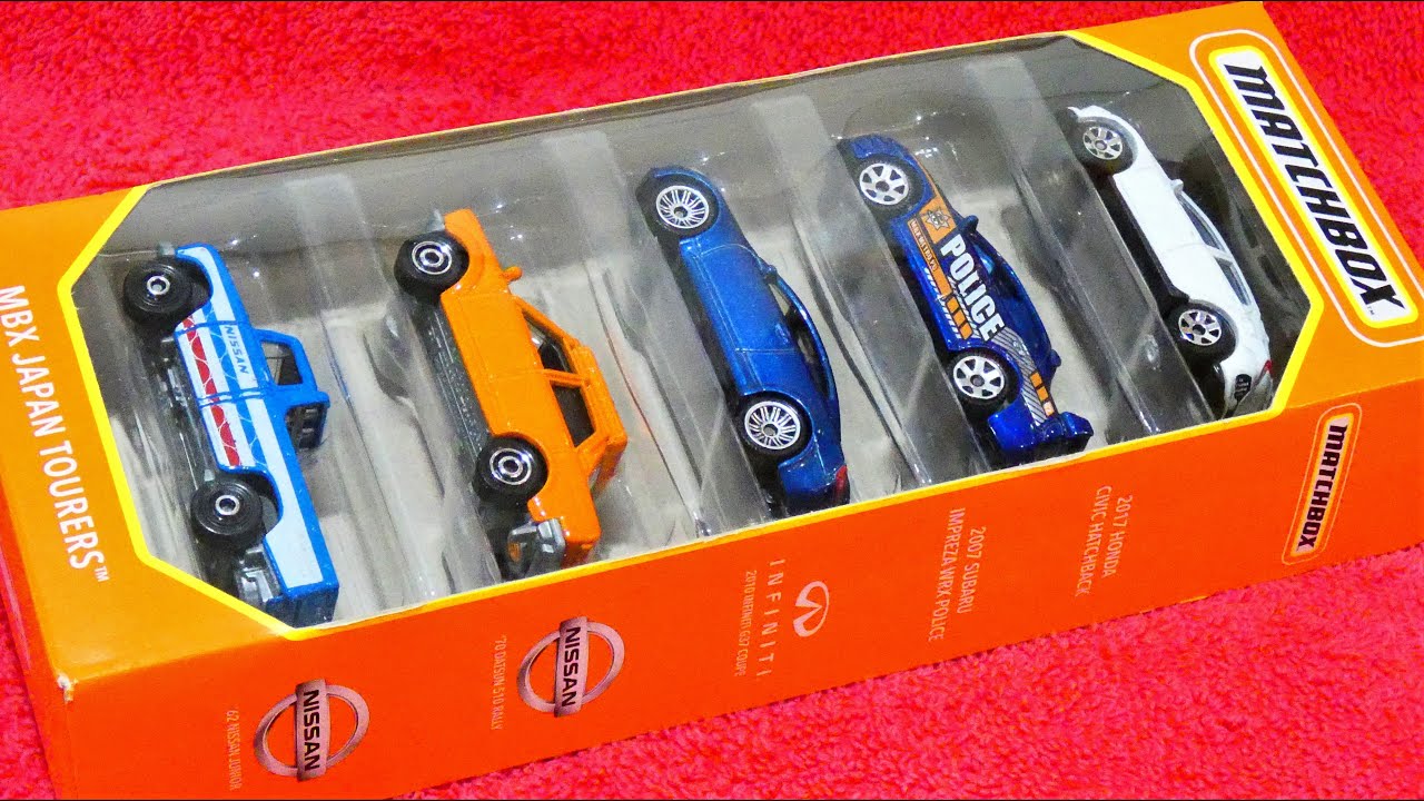 2022 Matchbox JAPAN TOURERS 5 Pack