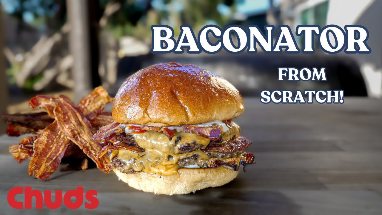 A Baconator Better than Wendy's! | Chuds BBQ