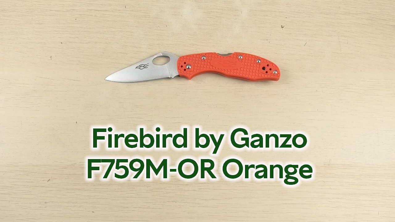 Розпаковка Firebird by Ganzo F759M-OR Orange (F759M-OR)