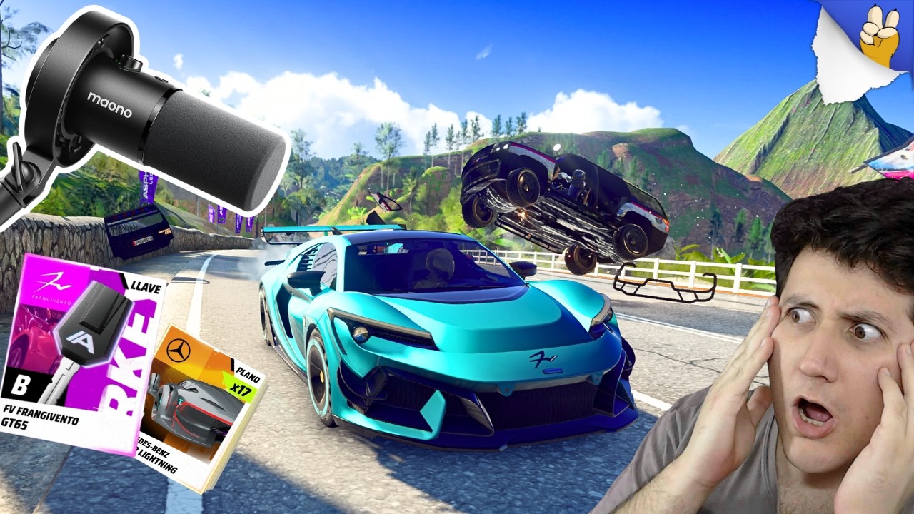¡PARECE MAGIA! | Asphalt Legends - Feat. MAONO PD200W