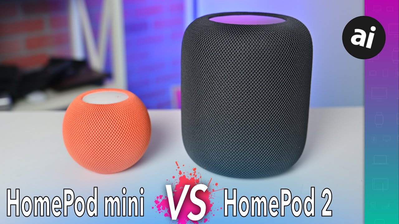 Новый HomePod 2 против HomePod mini! Различия, тест звука и руководство по покупке! Полное сравне...