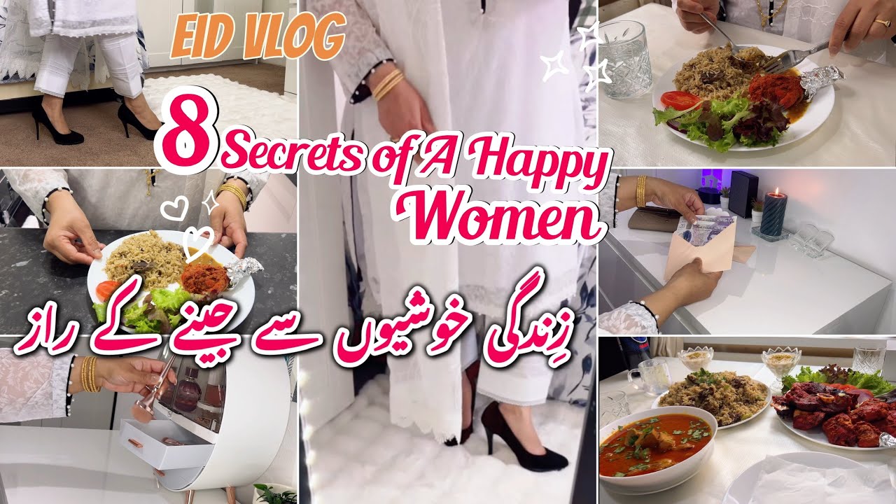 Secrets of Happy Women\ housewife || Eid Vlog 2026||Tips for Women| Pakistani mom uk
