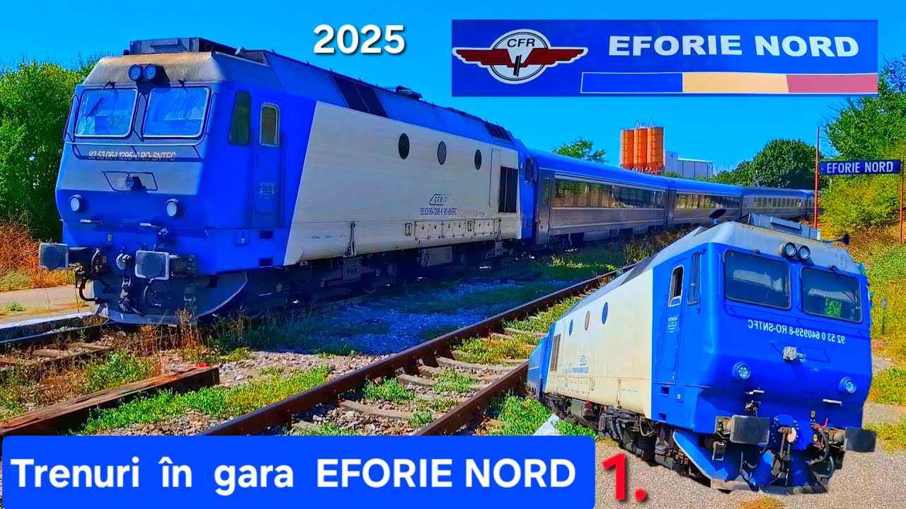 Trenuri in gara EFORIE NORD / 2025 / 1.