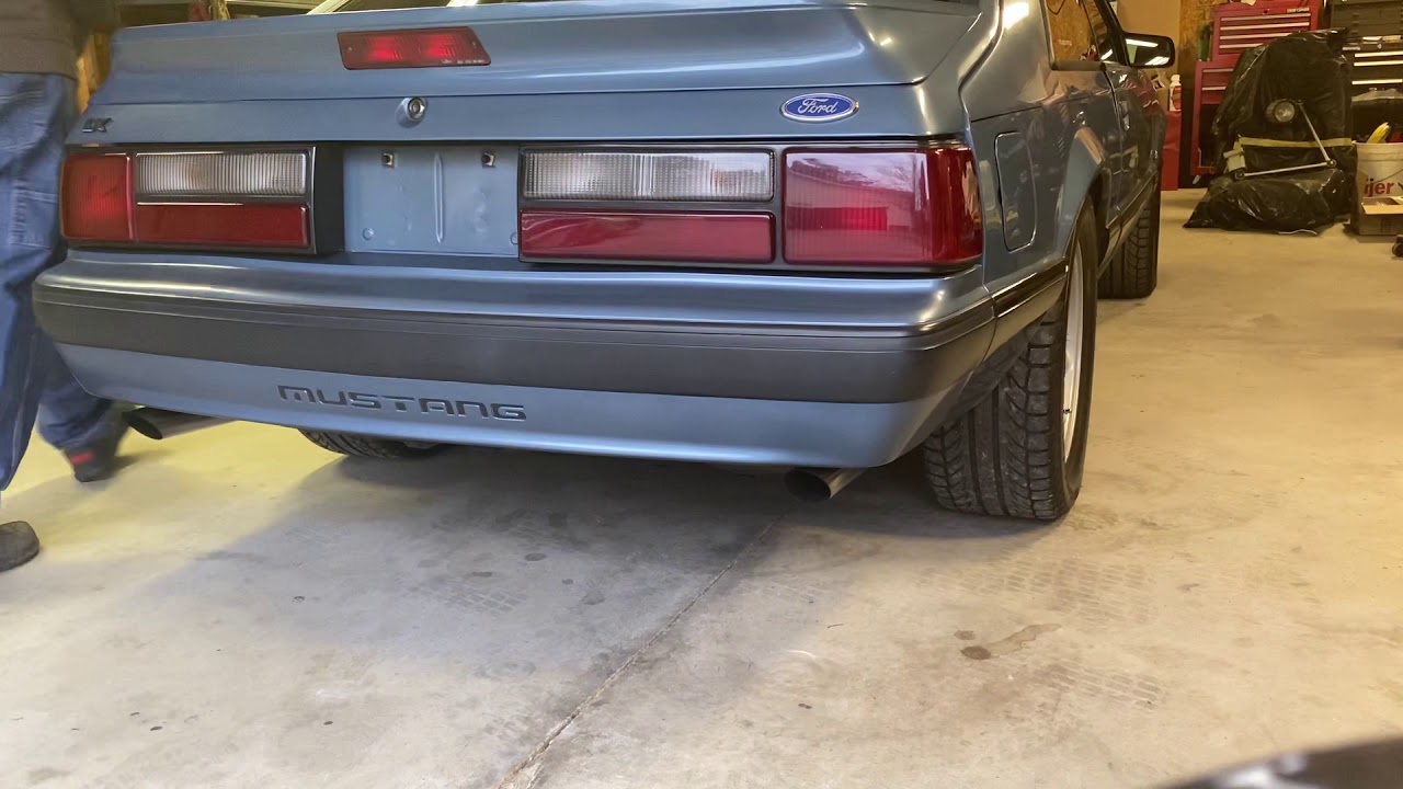 1989 Foxbody Exhaust with cutouts