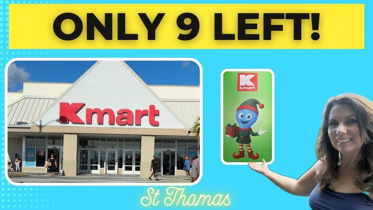 Остался всего один из девяти магазинов Kmart! Я нашла один! #ностальгия #Сент-Томас #Kmart