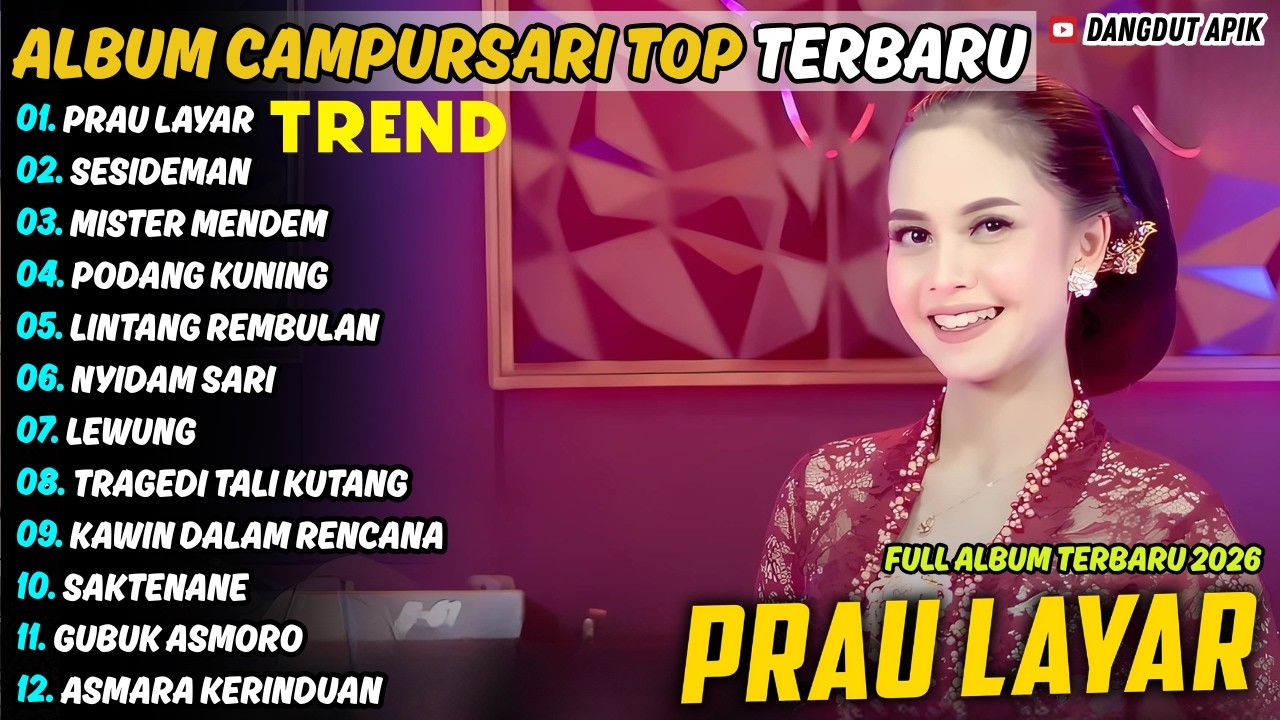 PRAU LAYAR - SESIDEMAN || Rina Aditama || Campursari Sragenan Full Album Terbaru 2026