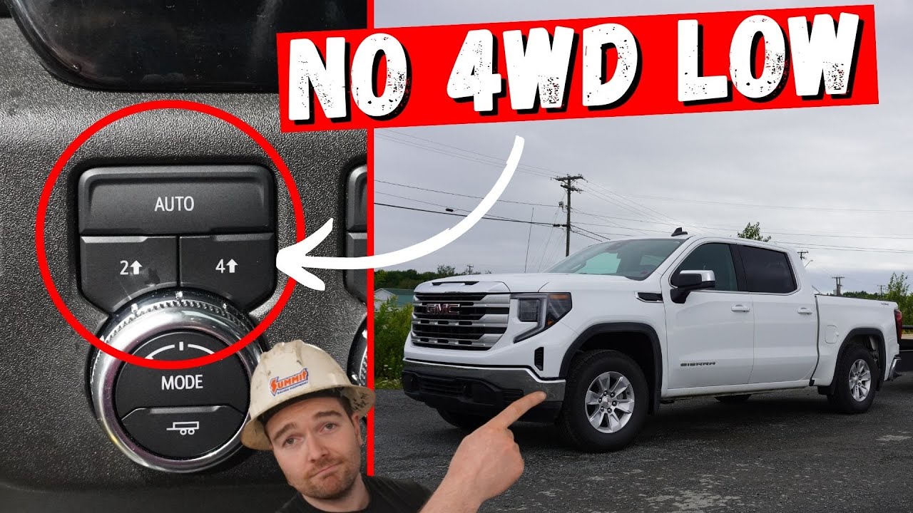 GMC Sierra 1500 2.7L TurboMAX | No 4WD LOW??