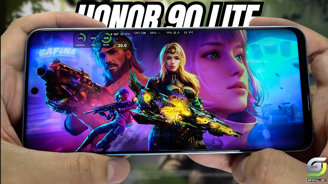 Honor 90 Lite test game Call of Duty Mobile CODM | Dimensity 6020
