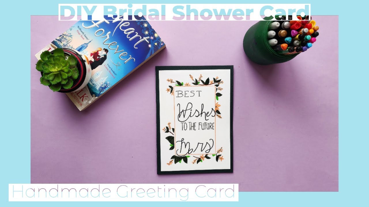 Hens Party Handmade Card - DIY Crafts