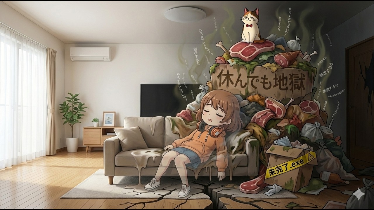 休んでも地獄。「あれやってない」という罪悪感が脳を焼き尽くす理由【ツァイガルニク効果】