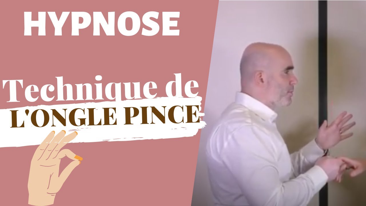 Technique de l'ongle pincé en HYPNOSE - Démonstration | Dr Denys Coester