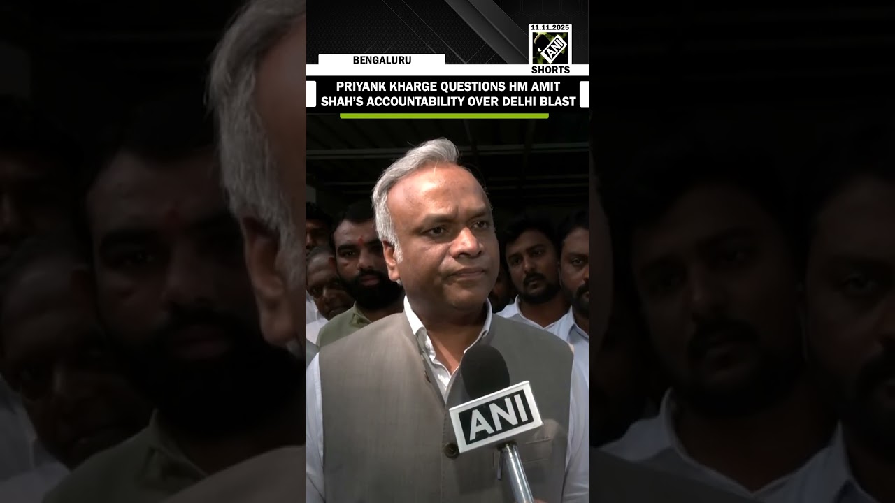 Karnataka IT Minister Priyank Kharge questions HM Amit Shah&rsquo;s accountability over Delhi Blast
