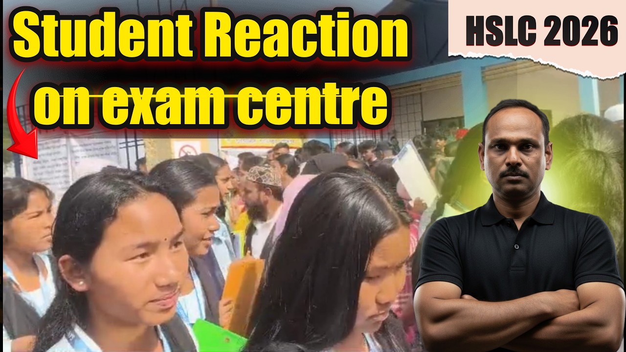 HSLC 2026 : Assamese Paper |  Student Reaction on exam centre | #seba #risingtopperss #assamese