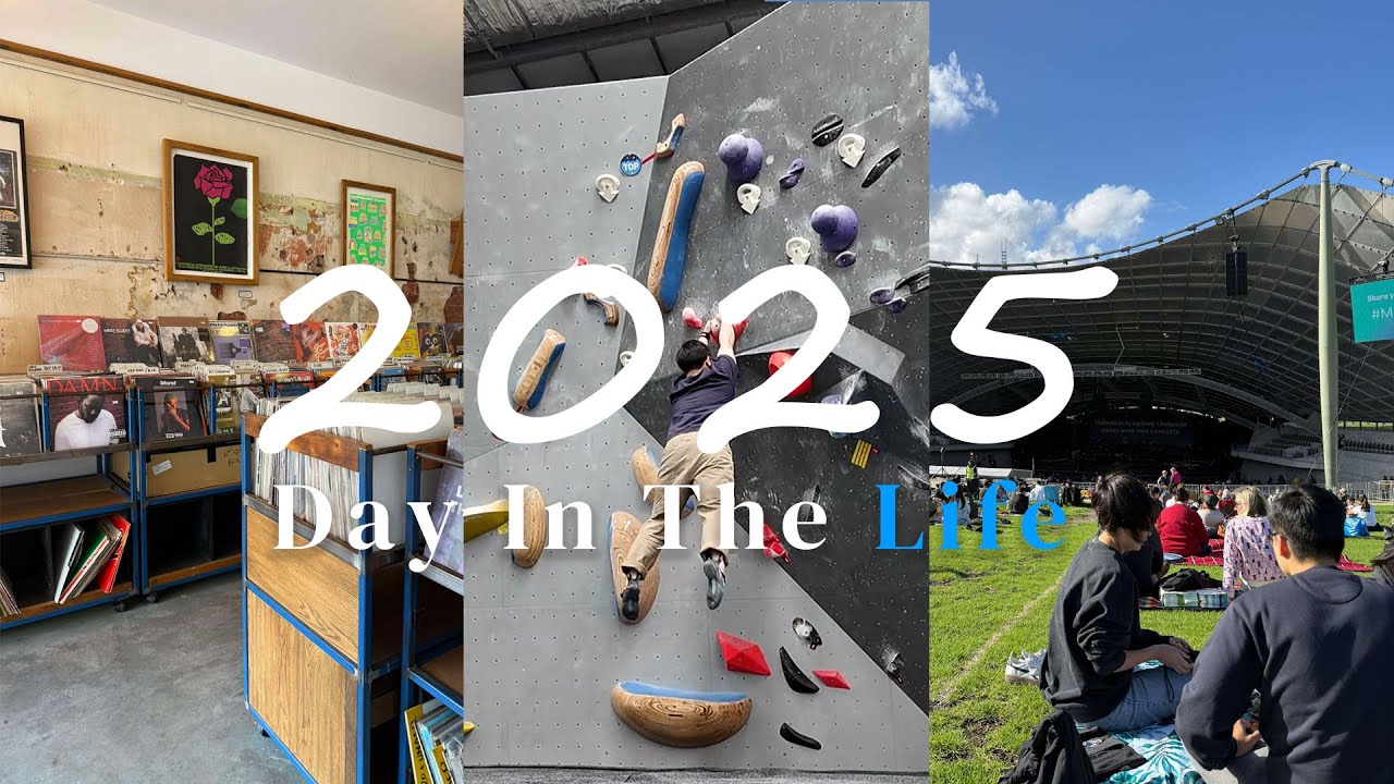 First Vlog Of 2025 🇦🇺 | Melbourne,  Bouldering, Orchestra