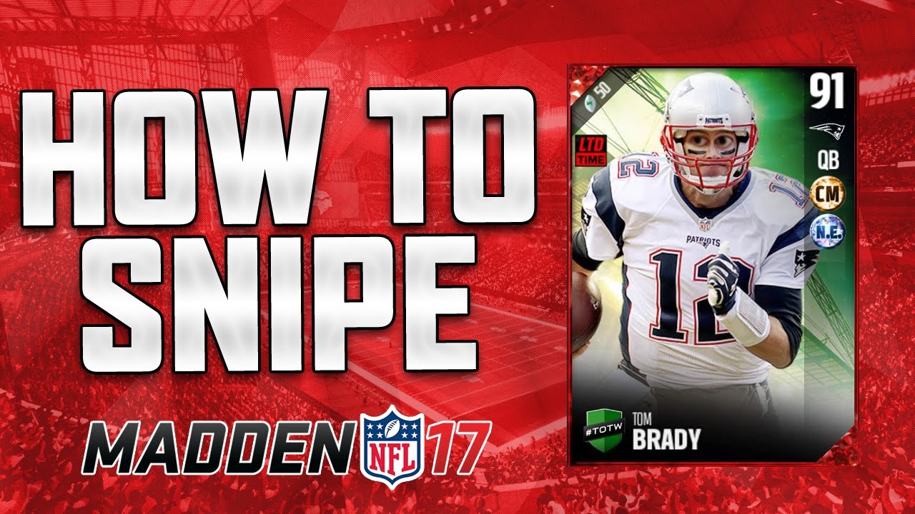 MARKET MONDAY! | HOW TO SNIPE IN MUT 17 | TOTW BRADY & MOTM JULIO SNIPES!