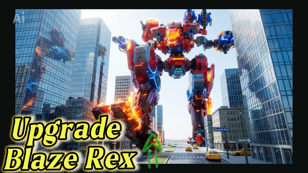 Upgrade do Blaze Rex do Mk1 - 4 ao Mk3🛠️✅