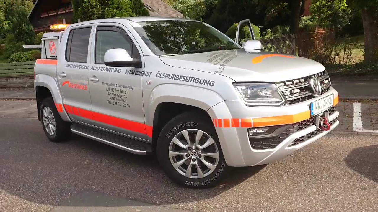 Abschleppdienst M&uuml;ller GmbH Amarok Abschleppwagen