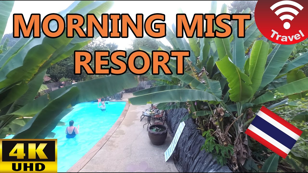 Virtual tour at Morning Mist Resort, Khao Sok, Thailand (4K UHD)