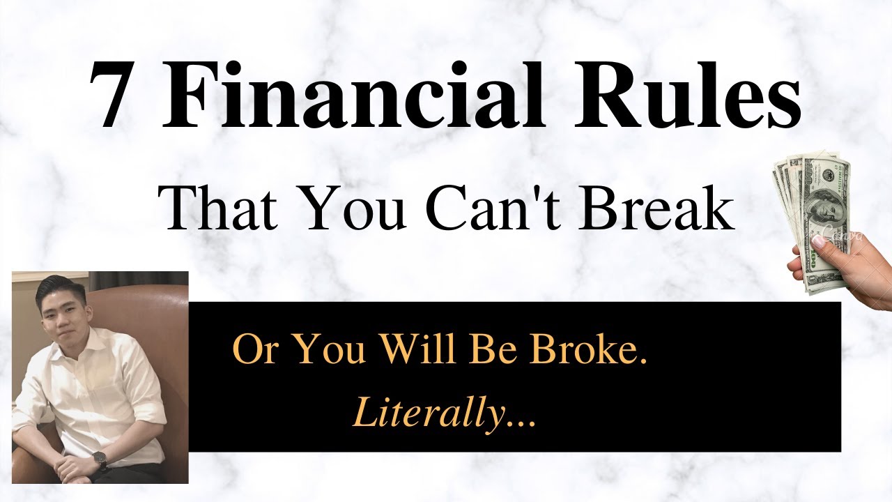 7 Simple Financial Rules That You Must Follow