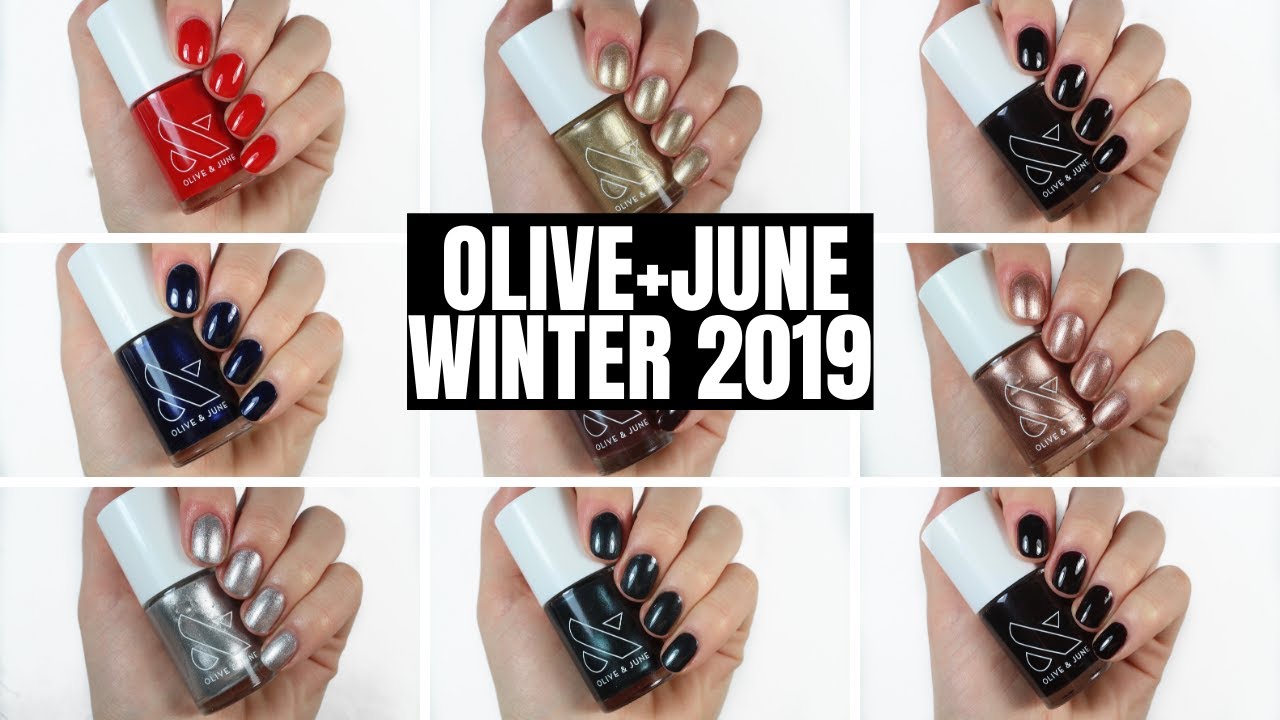 Olive + June Winter 2019 Collection Swatches | Elizabeth Anne
