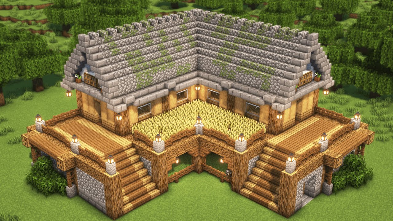 Minecraft Ultimate Survival House Tutorial⚒️