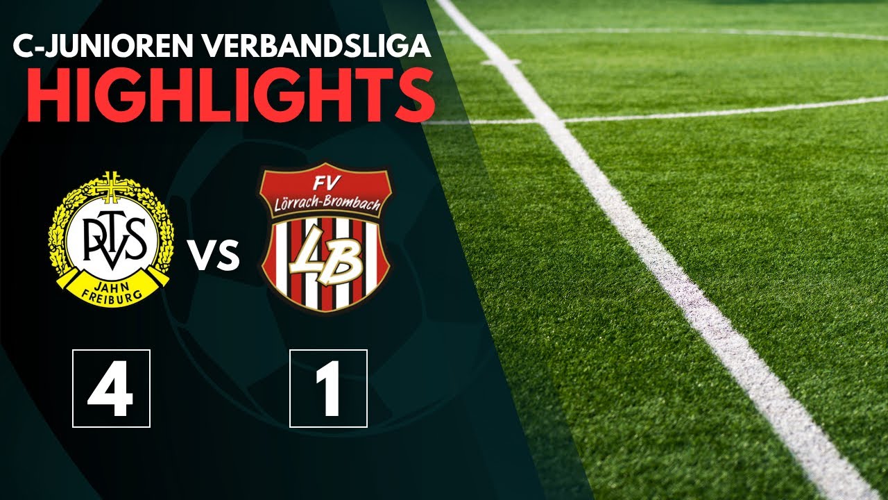 C-Junioren Verbandsliga | 4. Spieltag 25/26 | PTSV Jahn Freiburg vs. FV L&ouml;rrach-Brombach