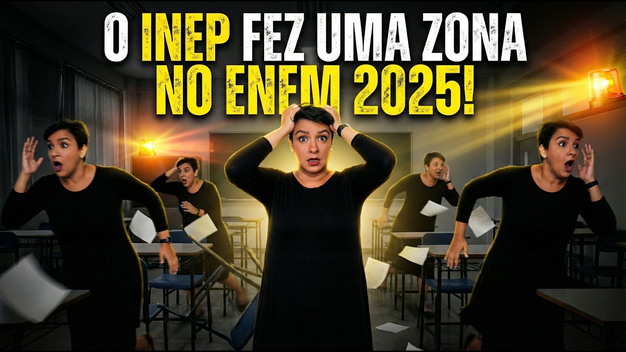 CARAMBA, INEP, OLHA SÓ O QUE VOCÊ FEZ! 🤬